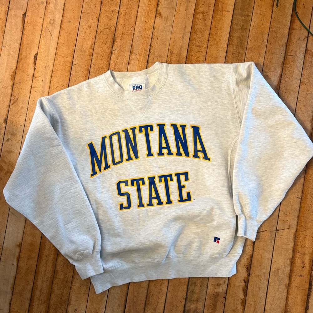 Montana State University Crew Neck Sweatshirt